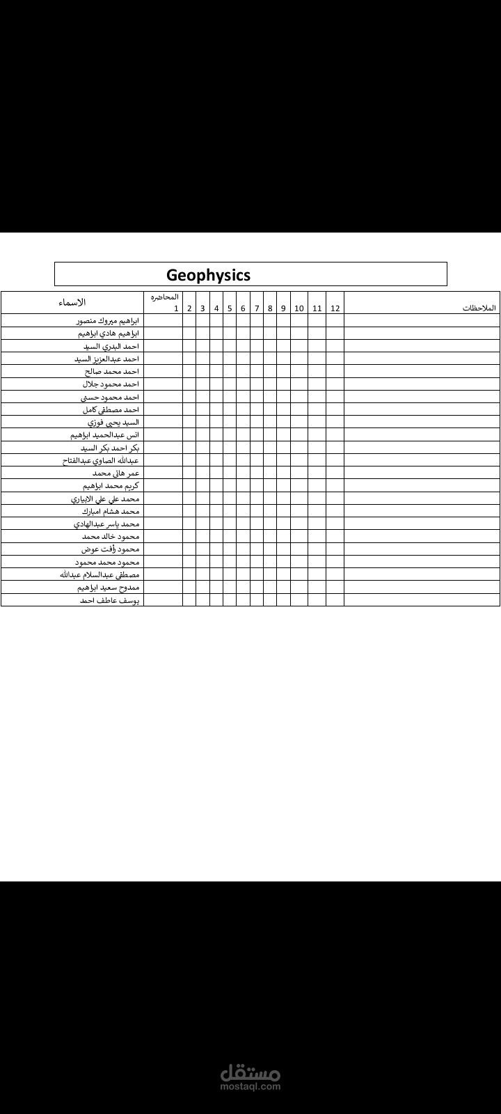 كشف اسماء