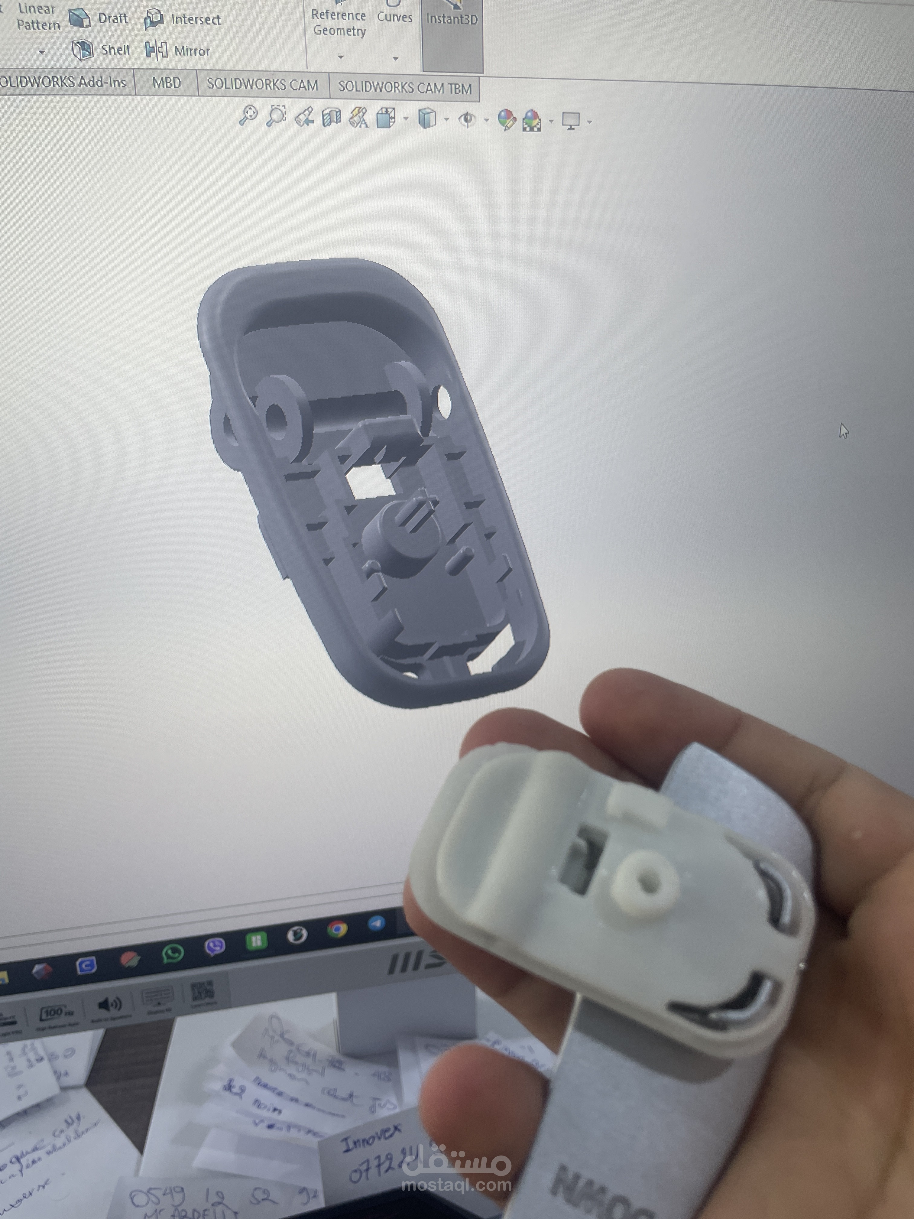 تصميم 3D قطع غيار سيارة