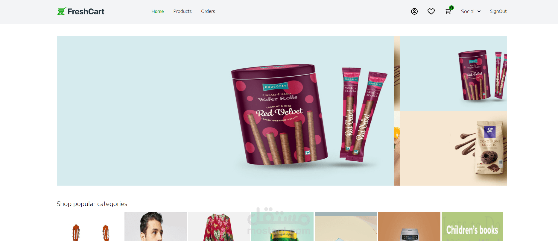 E-Commerce/Fresh-Cart