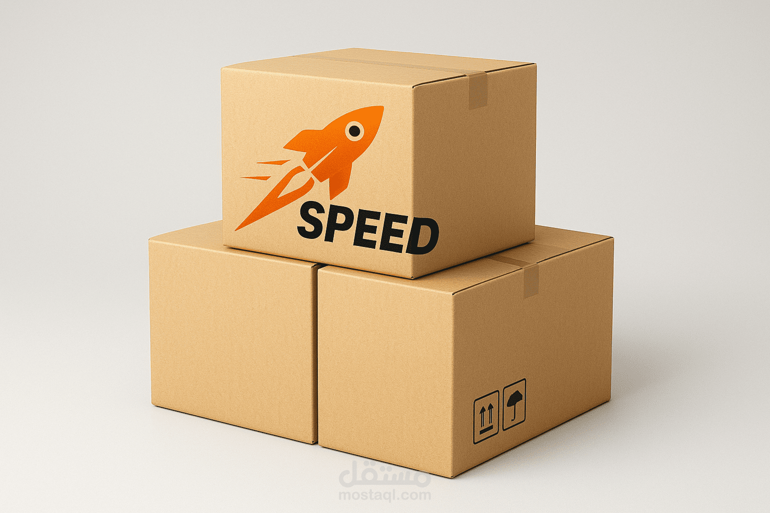 تصميم شعار لشركة SPEED للشحن