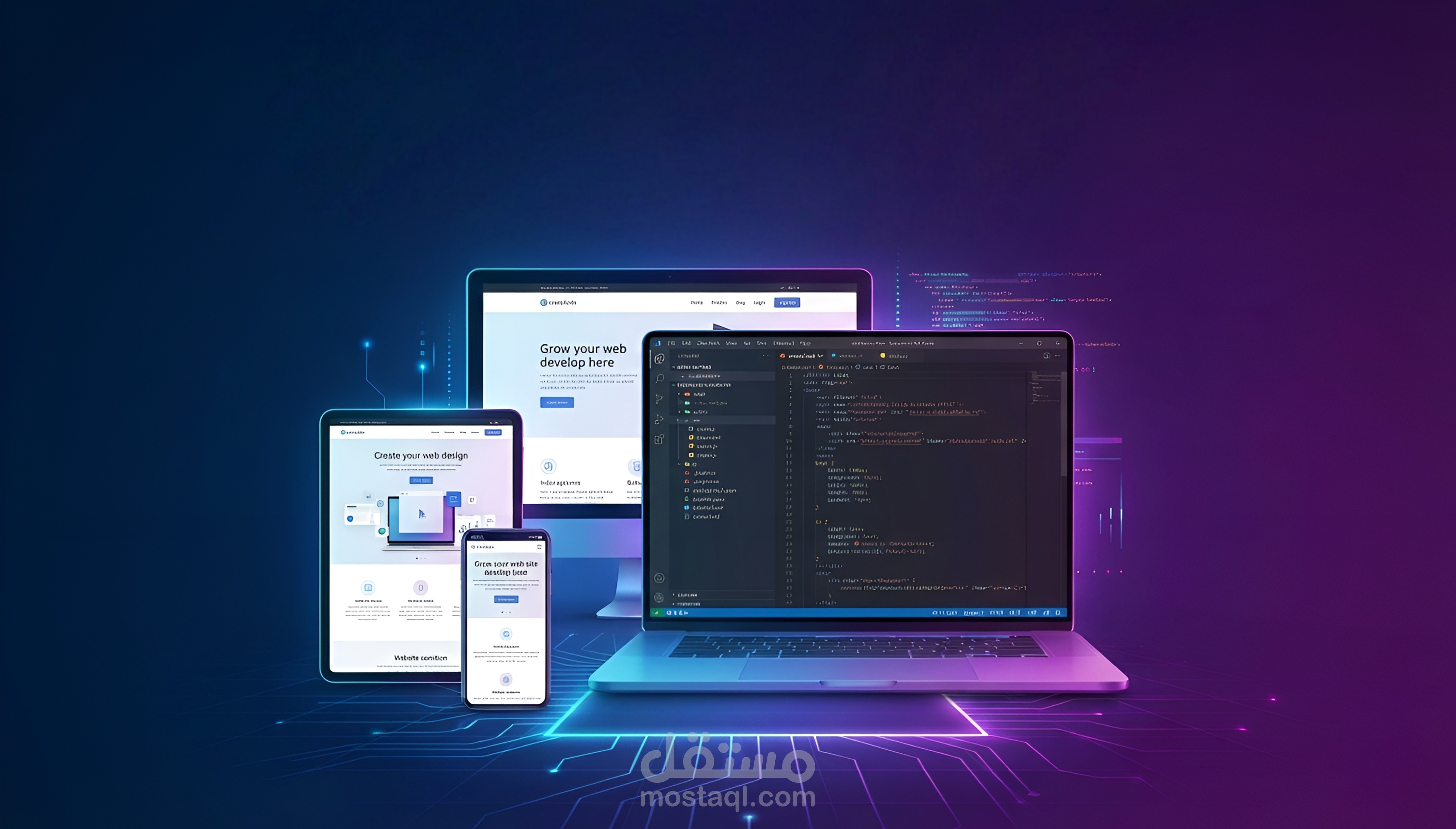 تصميم مواقع ويب