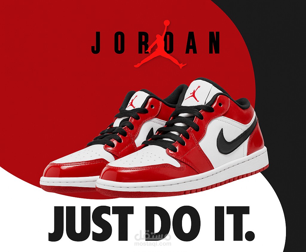 إعلان علامة تجارية للأحذية (Shoe Brand AD)