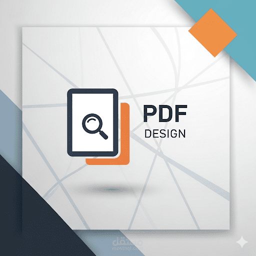 تصميم pdf and power point