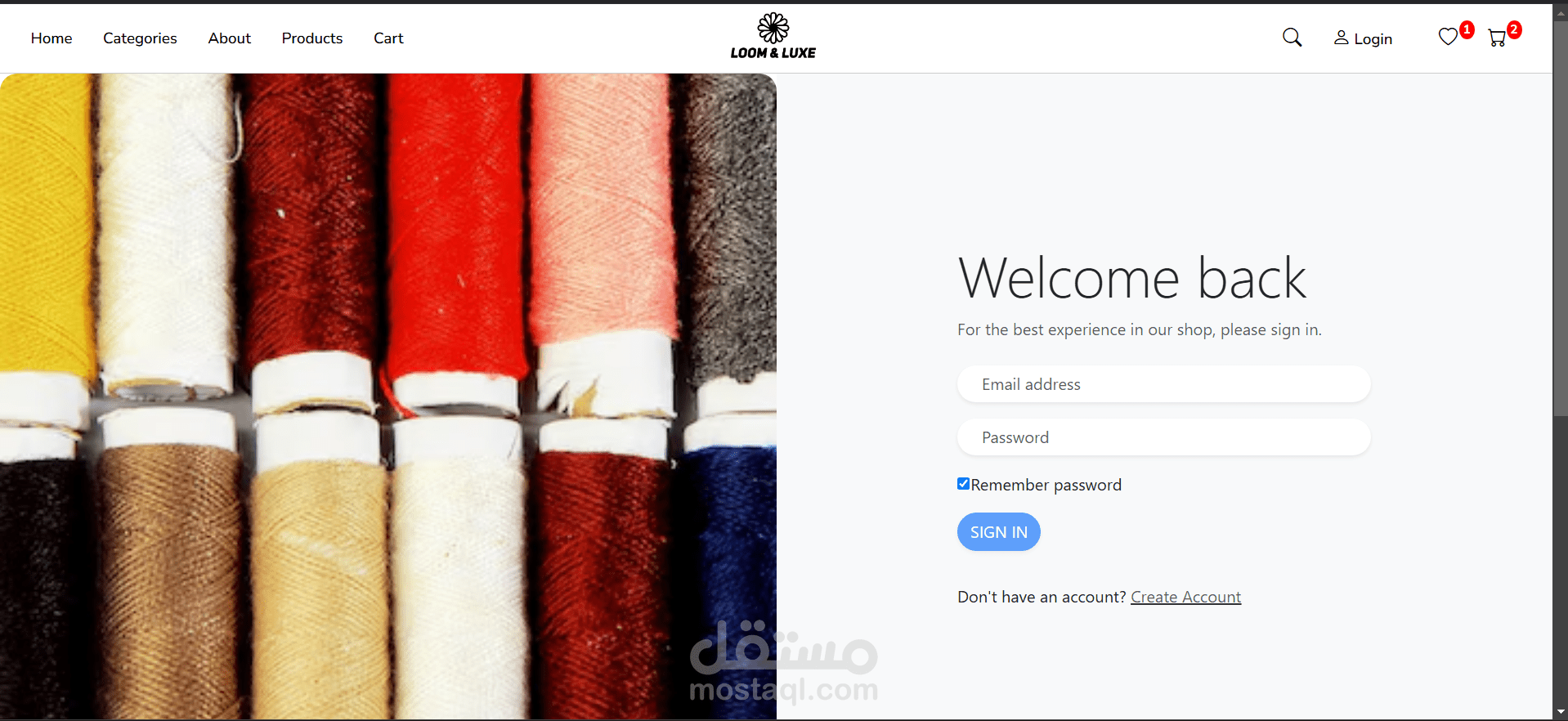 مشروع eCommerce كامل بستخدام Angular 19 & NodeJs