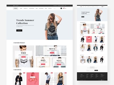 مشروع متجر إلكتروني متكامل (E-commerce Website)