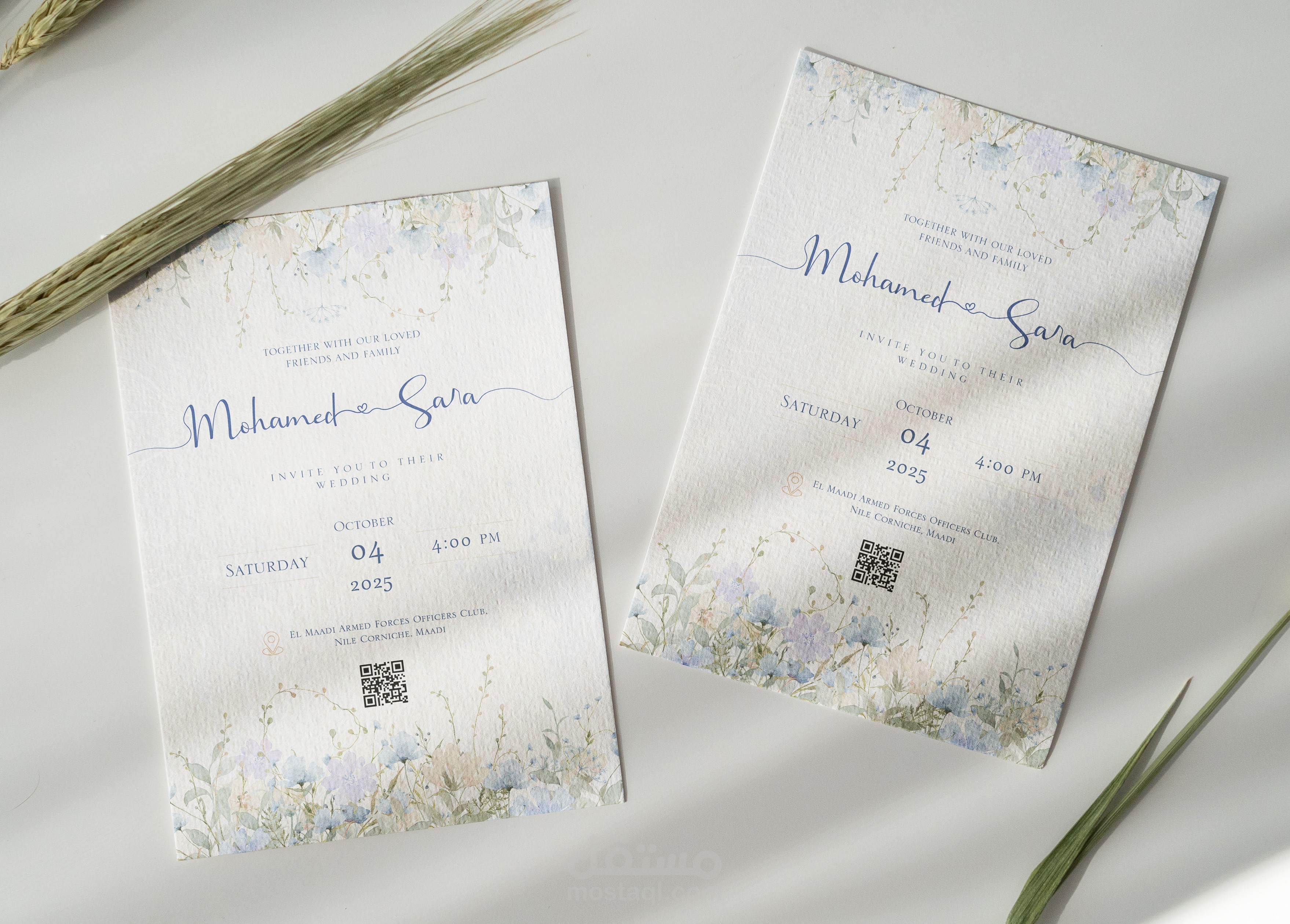 دعوة زفاف رقمية