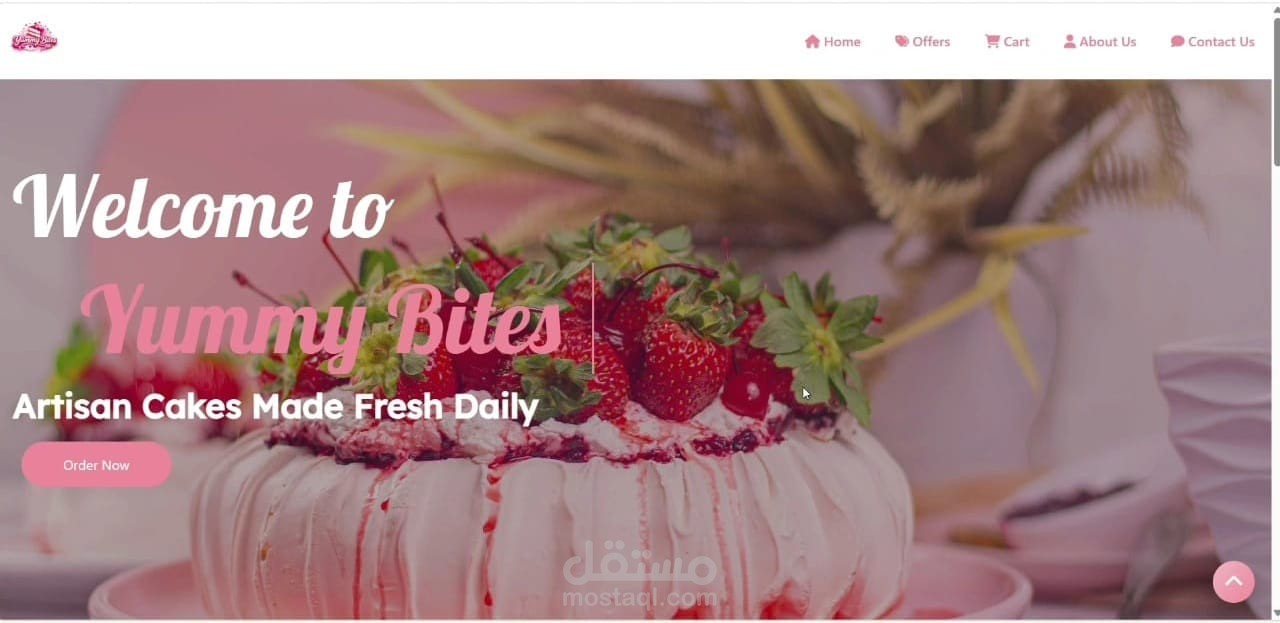 Ecommerce Cake Store