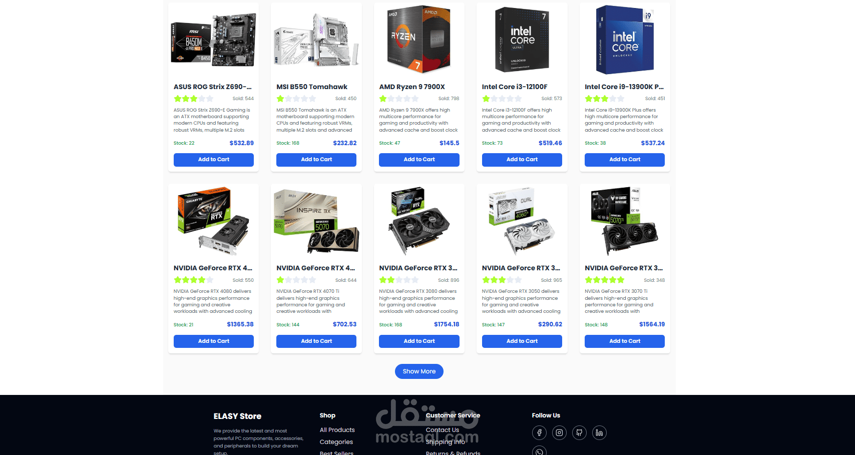 ELASY Store لجميع مستلزمات الكمبيوتر