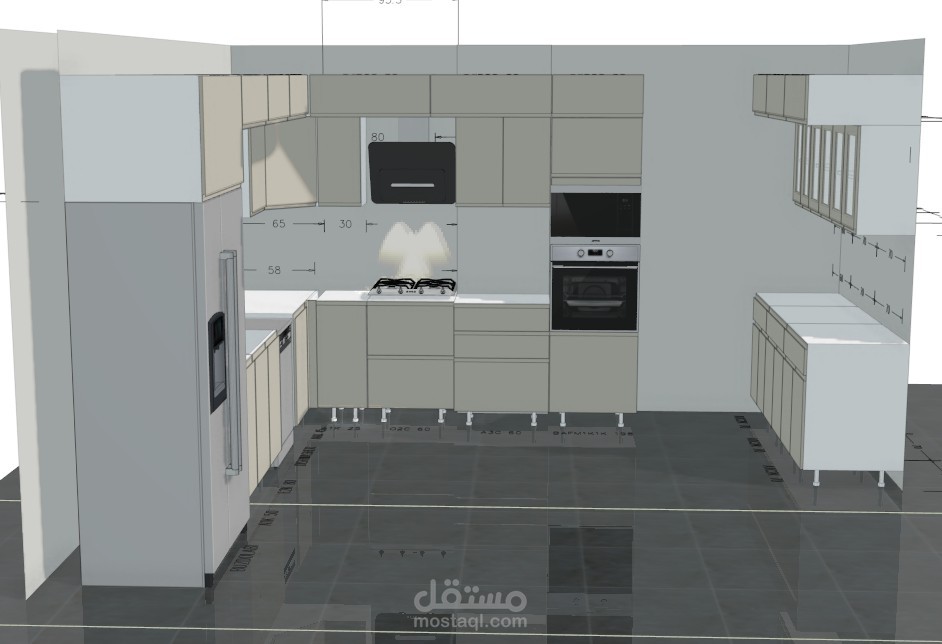 تصميم مطبخ عصري