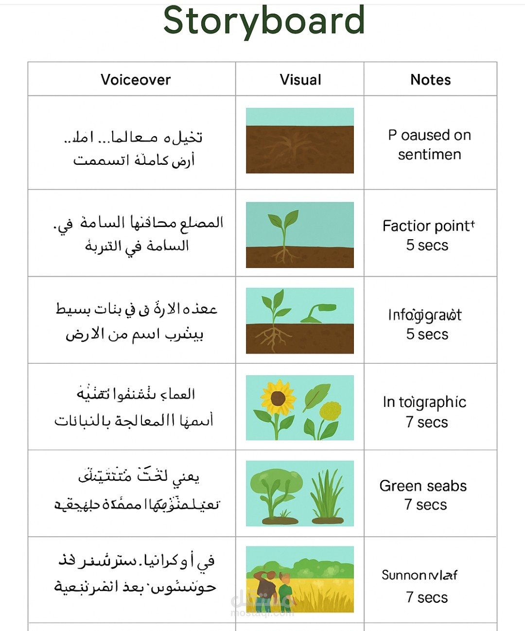 عمل ستورى بورد لقناة يوتيوب