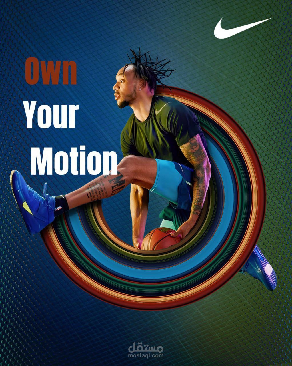 Nike – “Own Your Motion” Sports Ad Design