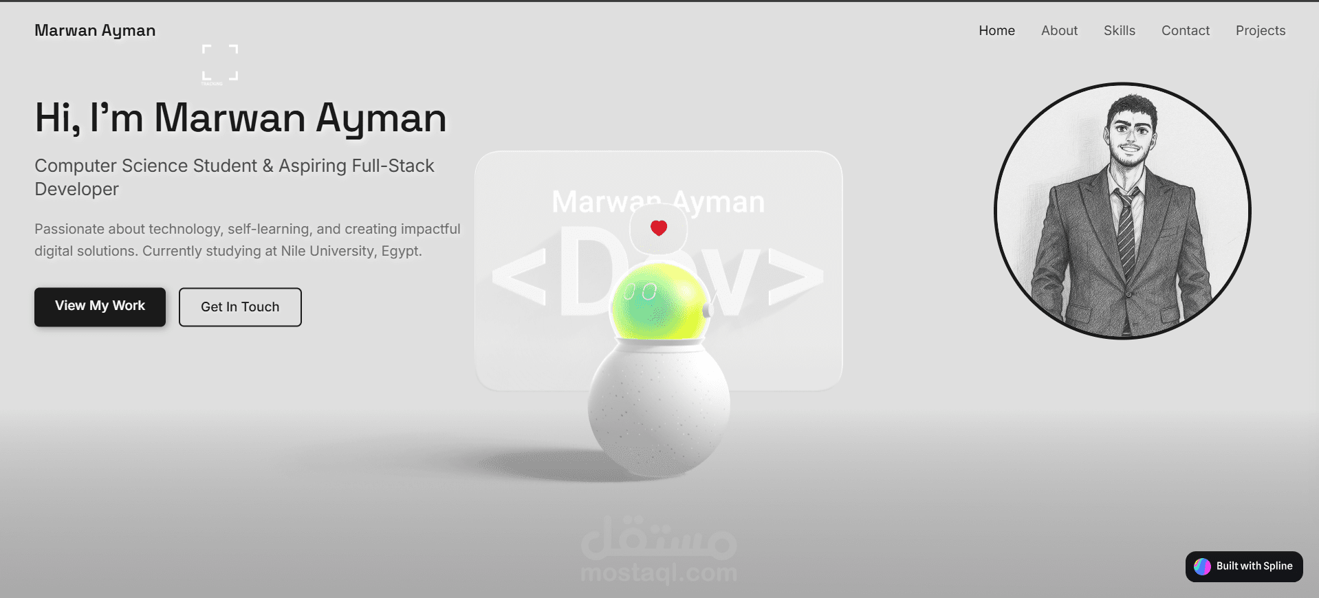 Marwan Ayman Portfolio Website