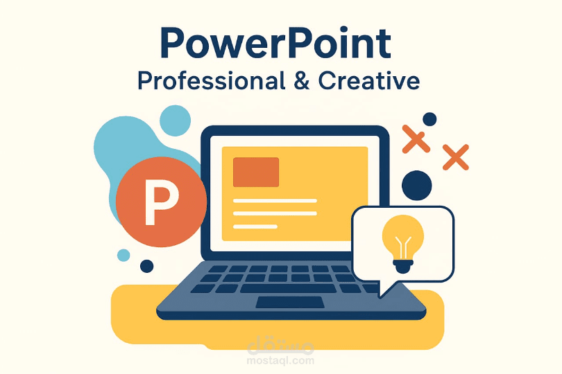 تصميم عرض PowerPoint بشكل احترافي ومبتكر