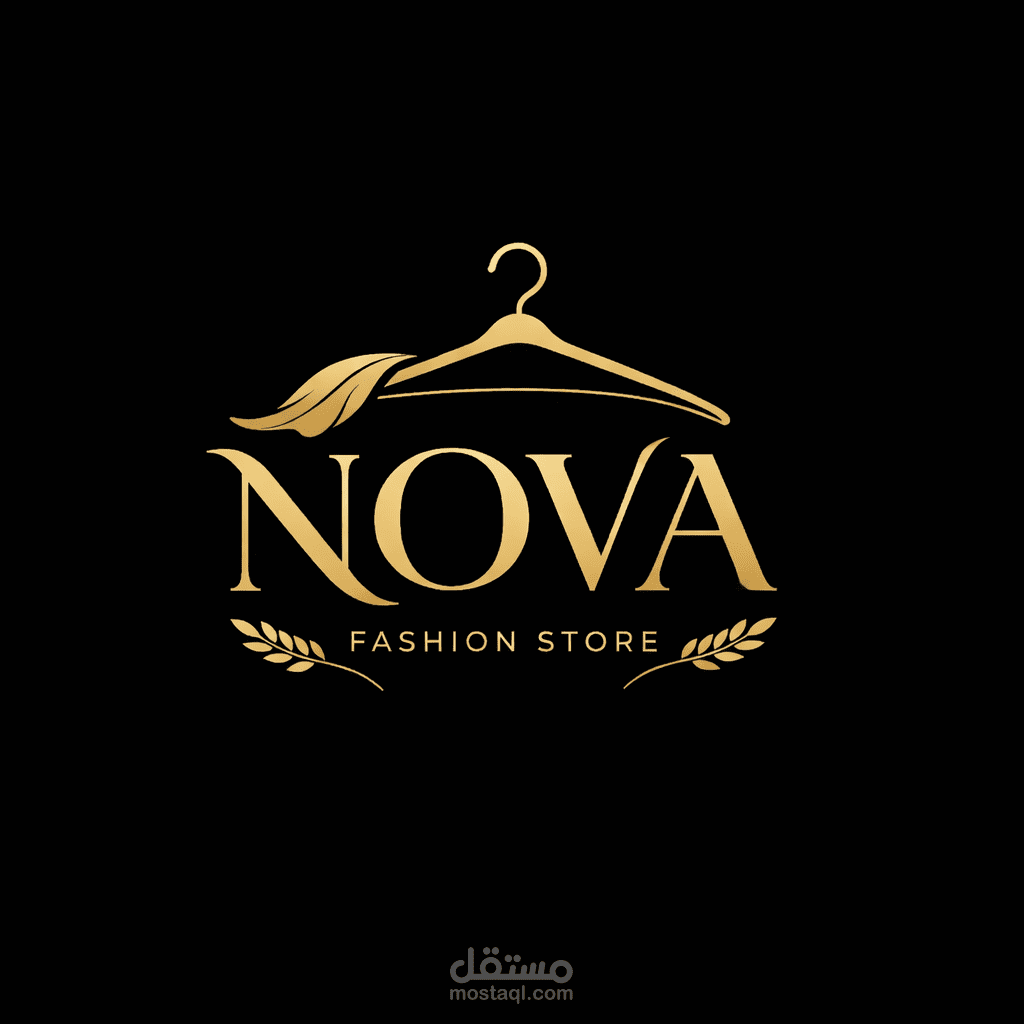 تصميم شعار لمتجر ملابس