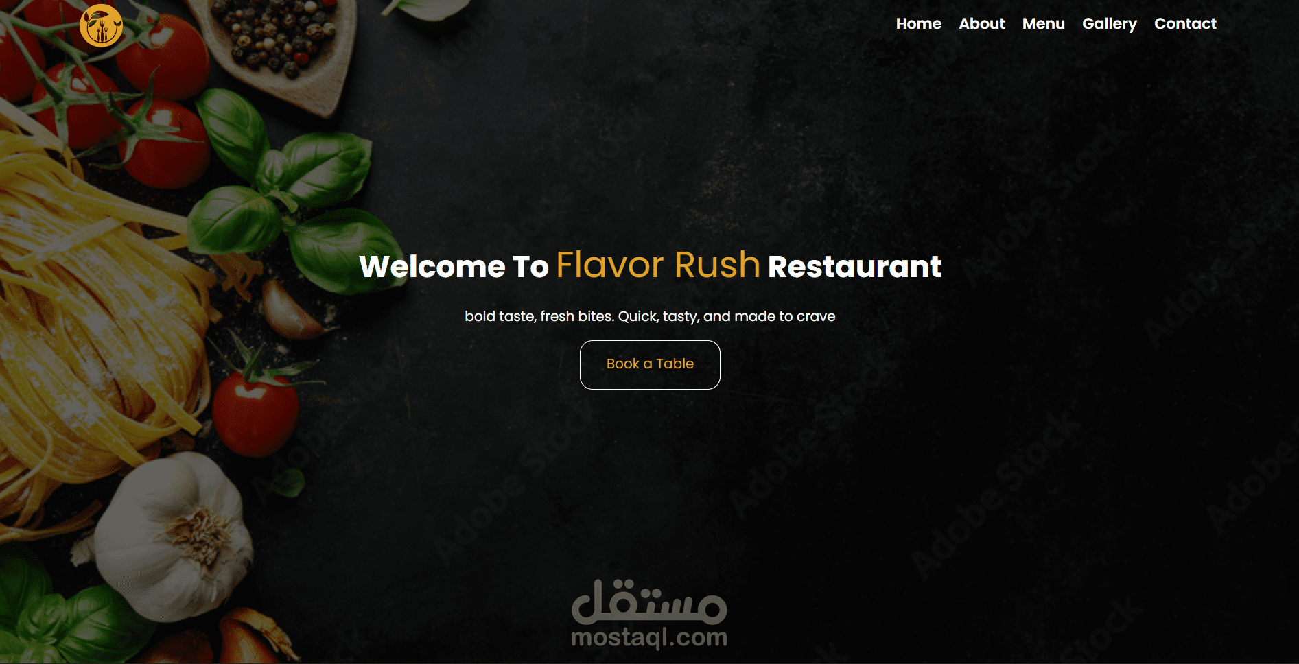 Restaurant Website