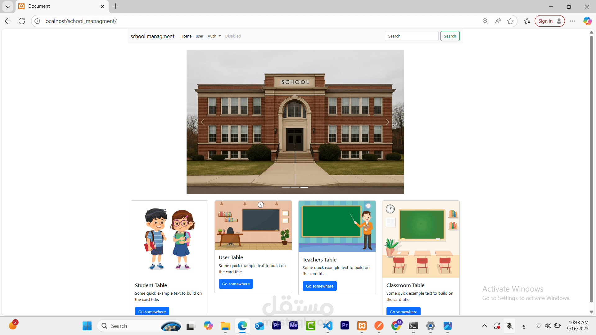 School Managment System