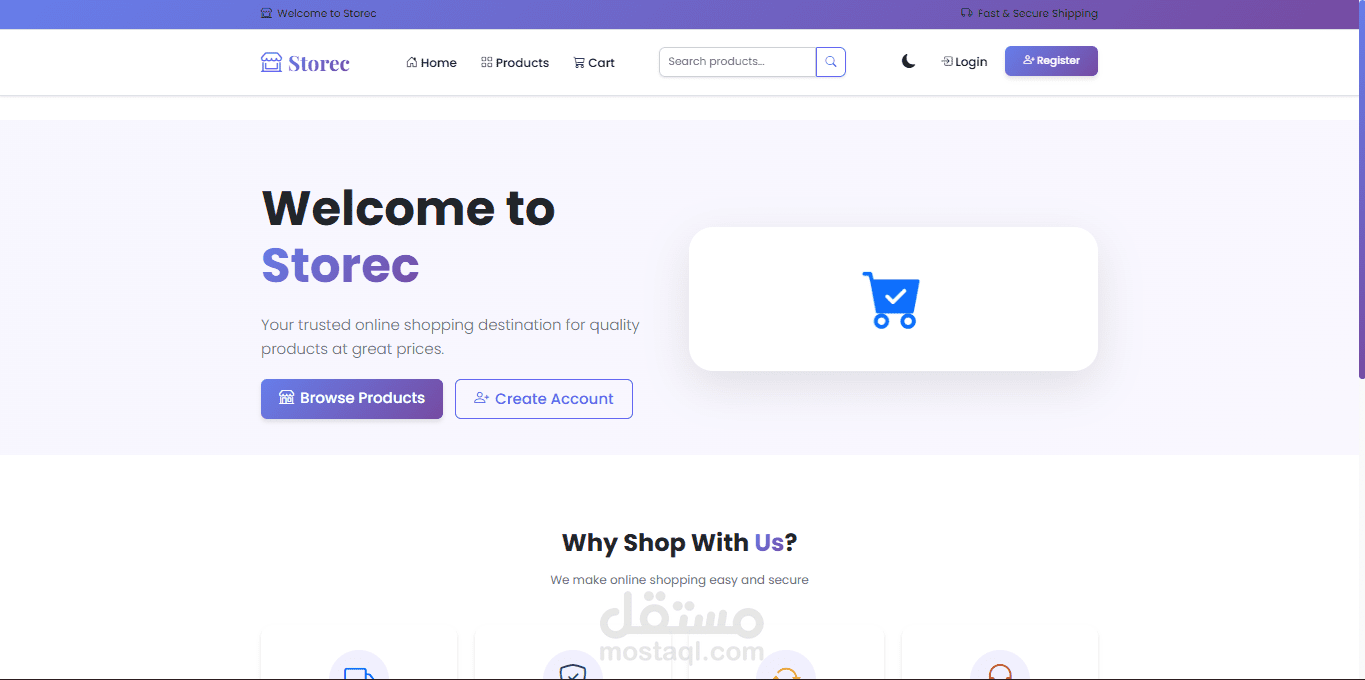 Storec E-Commerce
