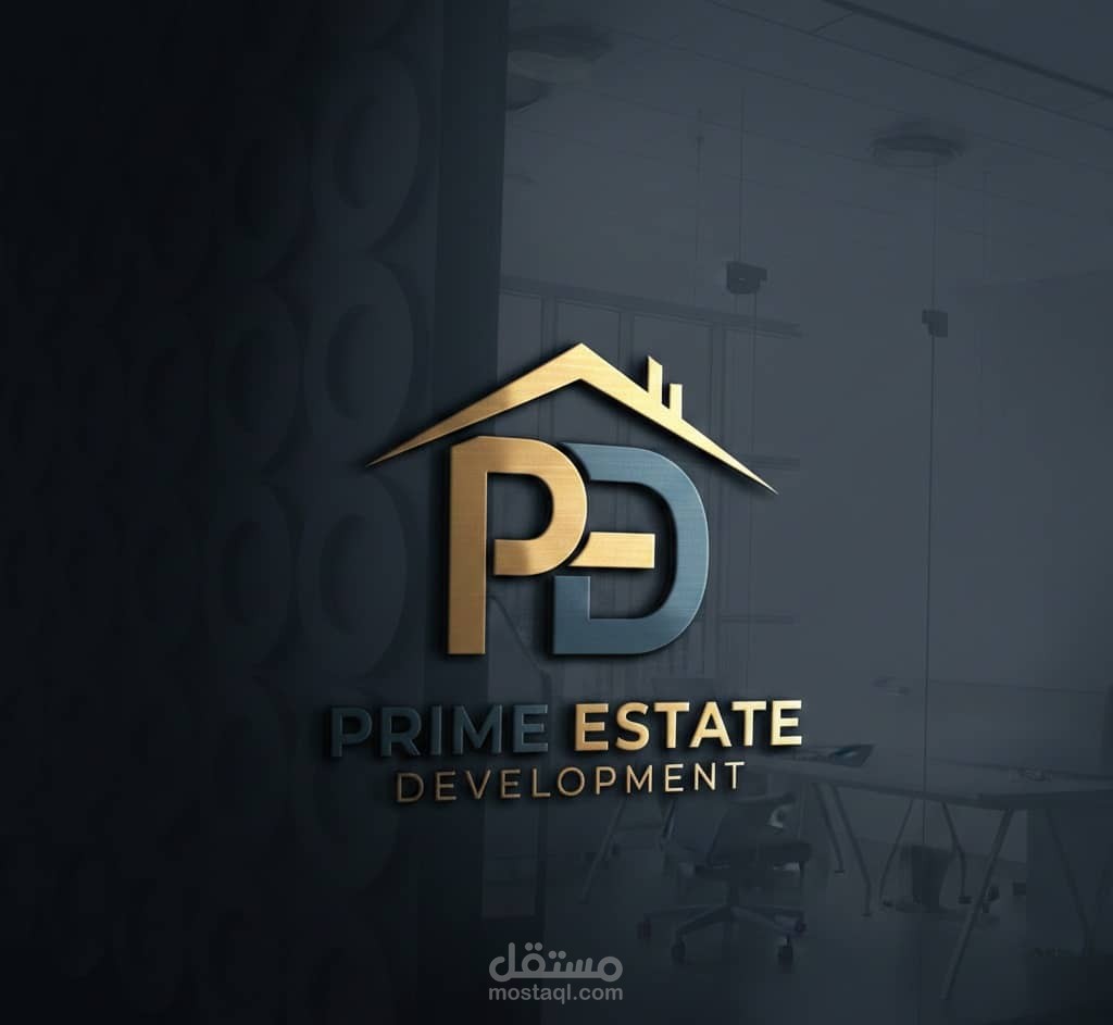 تصميم هوية بصرية لشركة تطوير عقاري