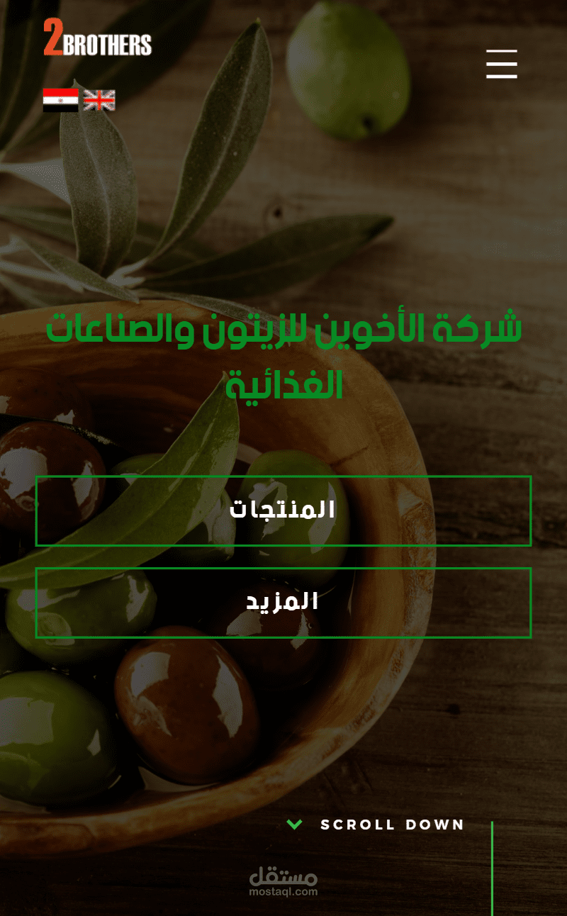 شركة الاخوين للزيتون (تصميم جديد)