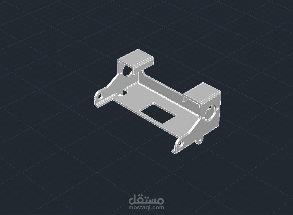 تصميم قطعة ستانلس 2d &3d