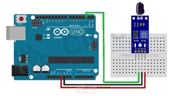 Arduino Flame Detection & Fire Alarm System