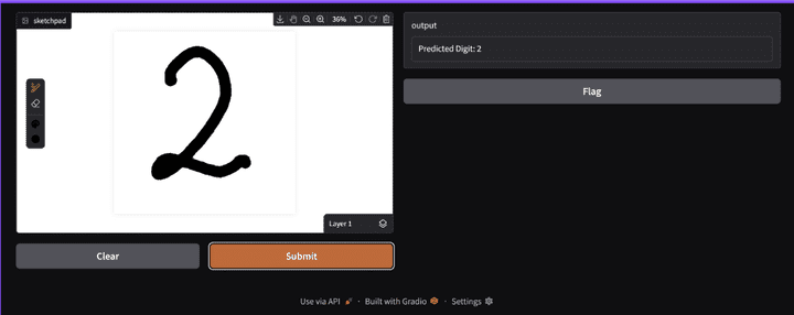 نظام تعرف على الأرقام MNIST