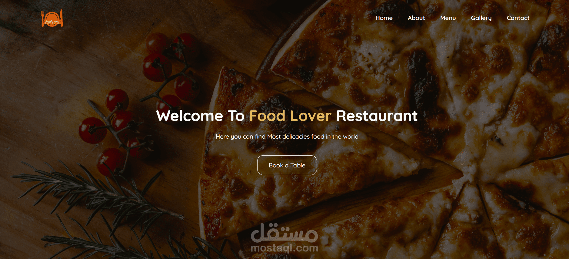 "تصميم موقع ويب ثابت باستخدام HTML وCSS