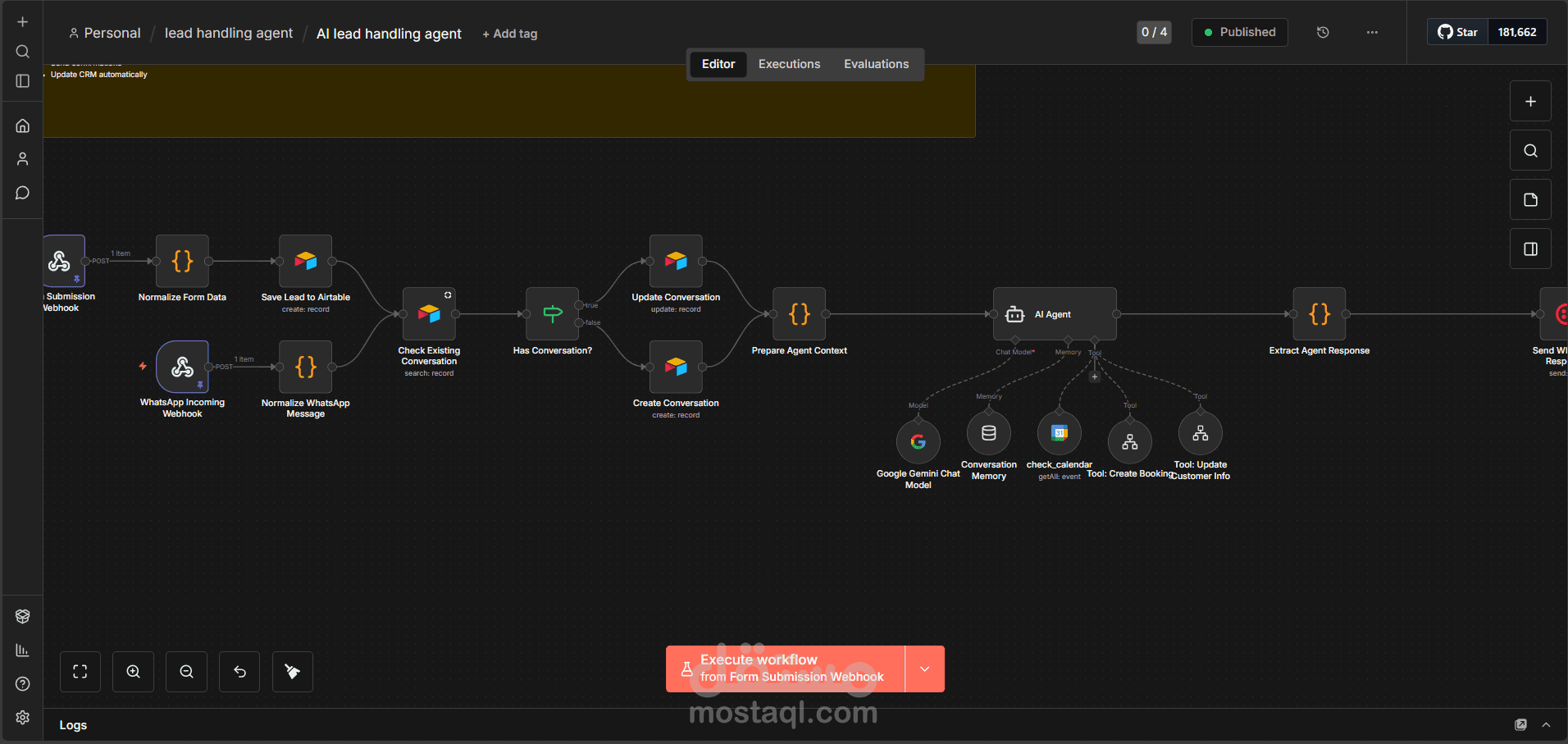 AI-Powered Lead Qualification & Booking Automation