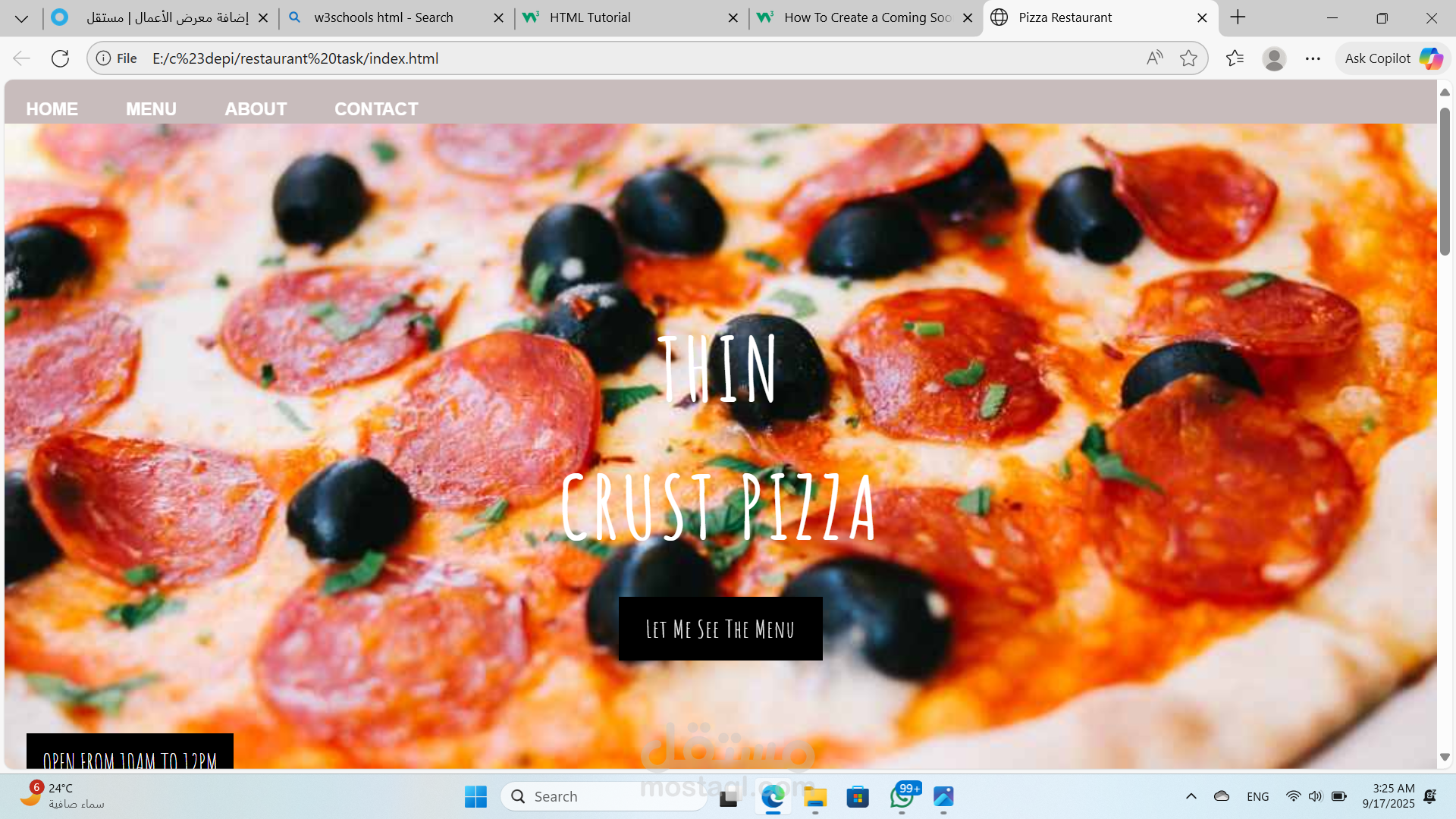 pizza restaurant