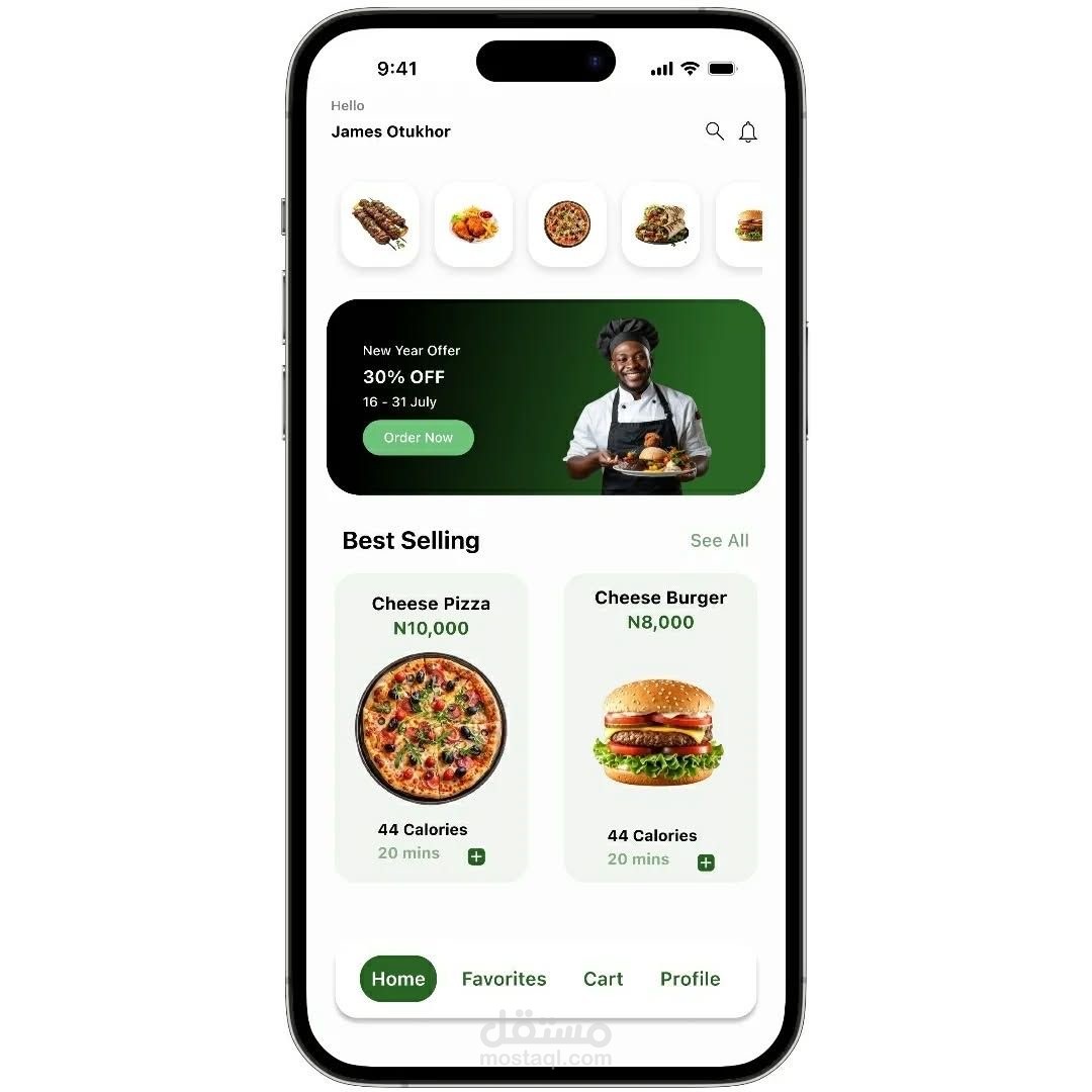 Food delivery app