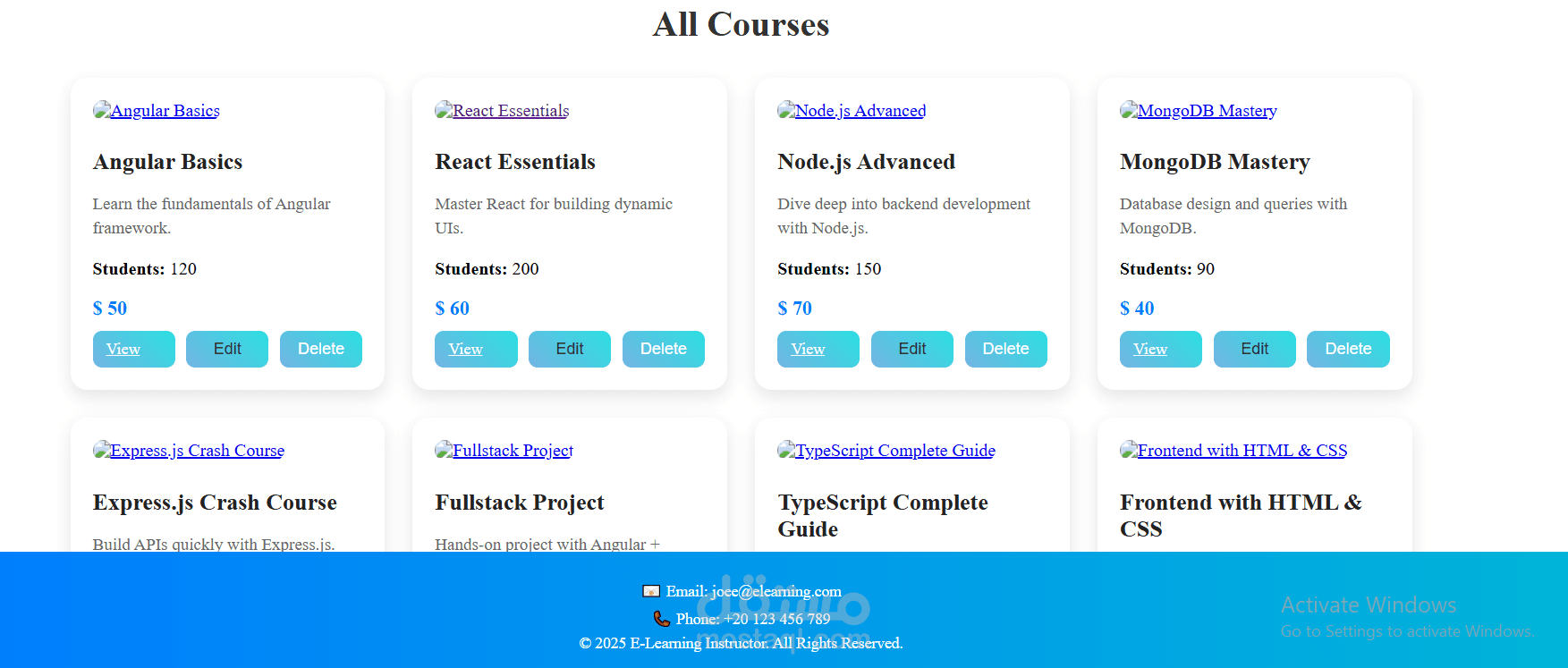 e-learning