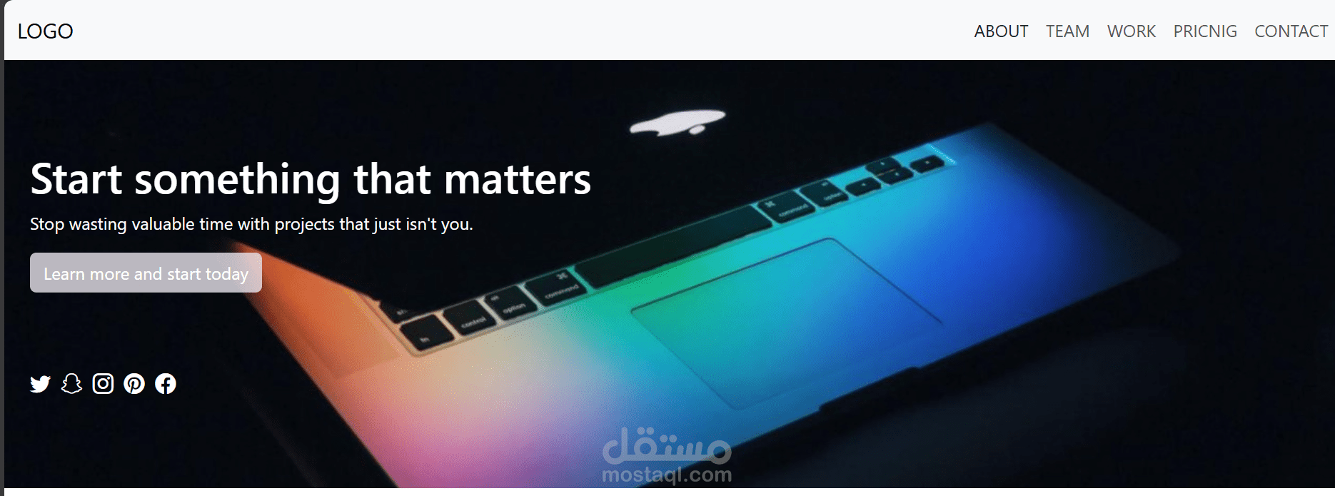 Company Profile Website