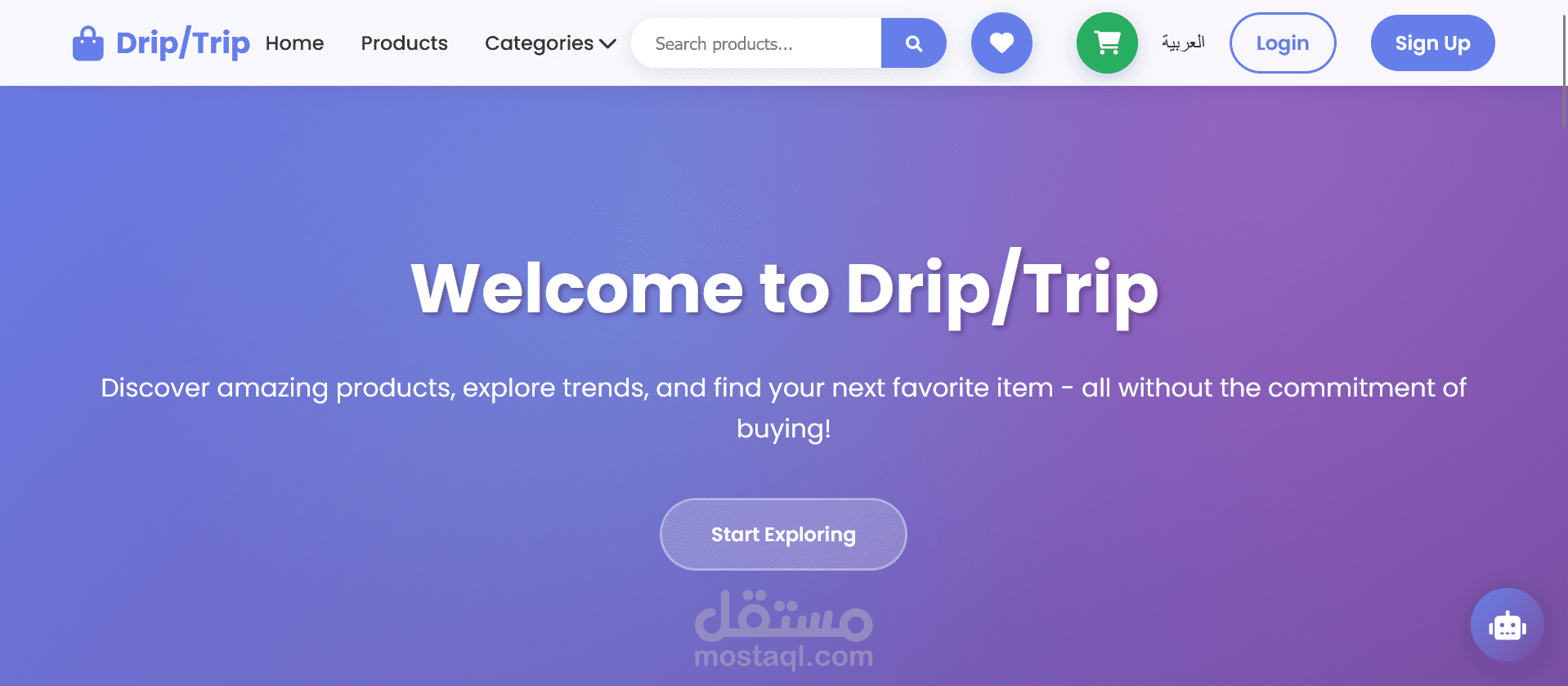 A user-friendly e-commerce website where customers can sign up, log in, browse products, place orders, and complete purchases seamlessly.