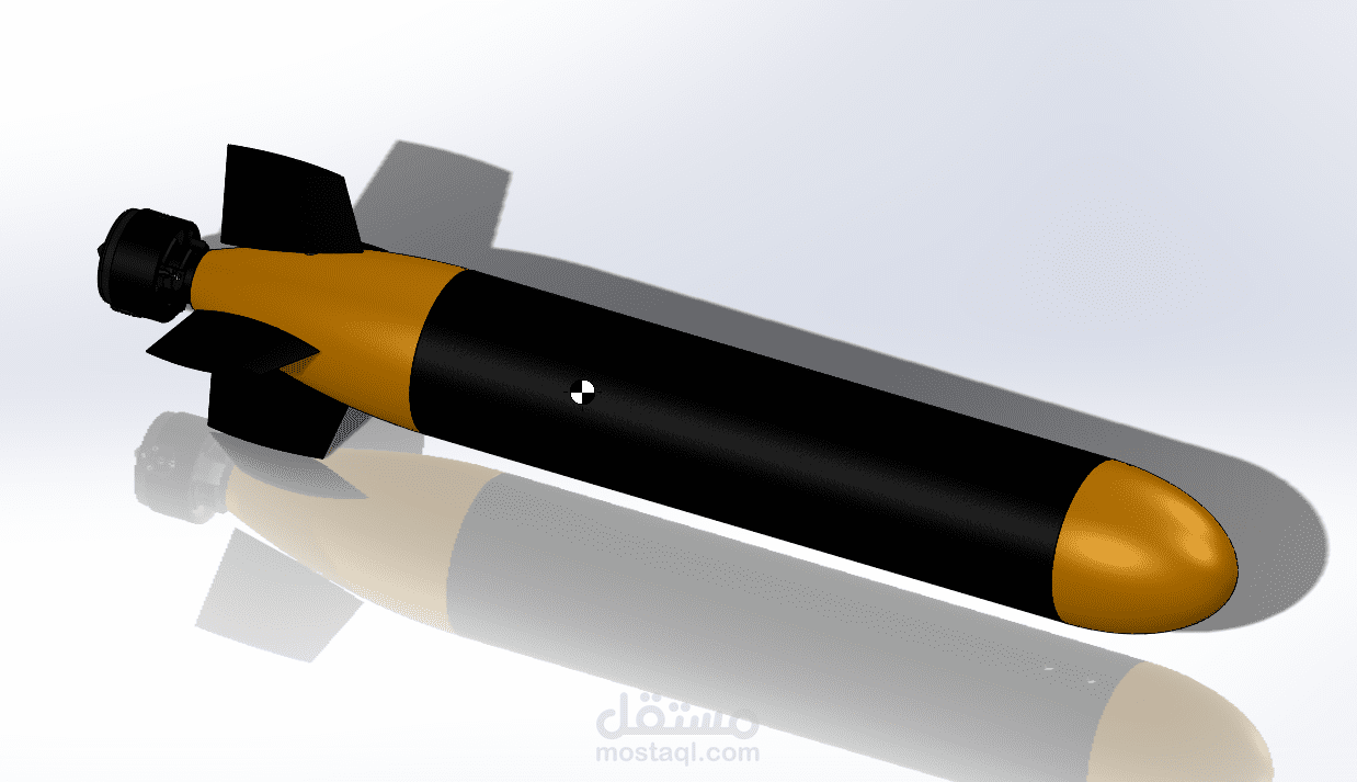 التصميم الميكانيكي لغواصة ذكية باستخدام SolidWorks