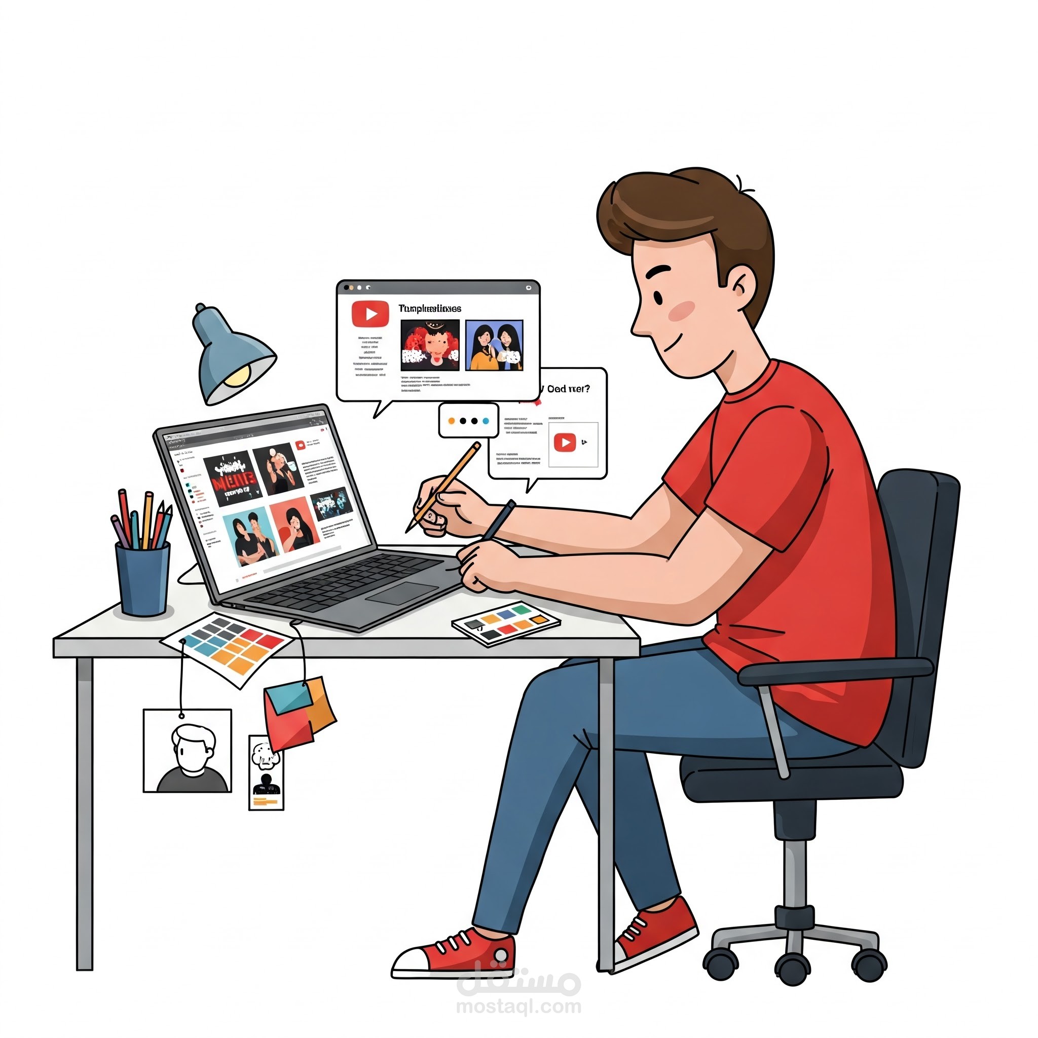 إنتاج فيديوهات تسويقية