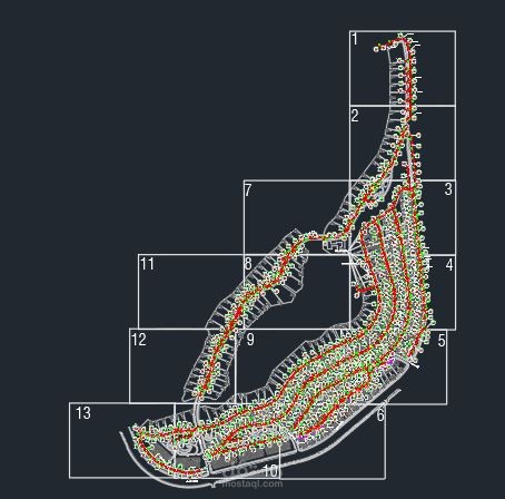 Shop Drawing For Sewage Network