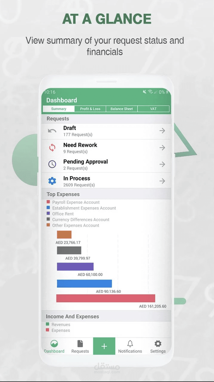تطبيق PicWPost لإدارة الحسابات والفوترة الضريبية Bookkeeping and VAT App