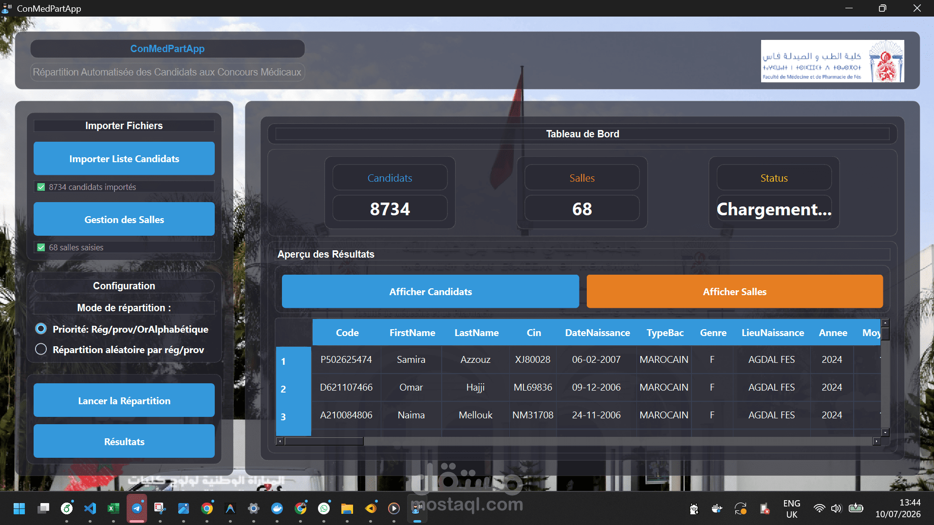 ConMedPartApp: Automated Exam Room Distribution & Man- agement Desktop Application