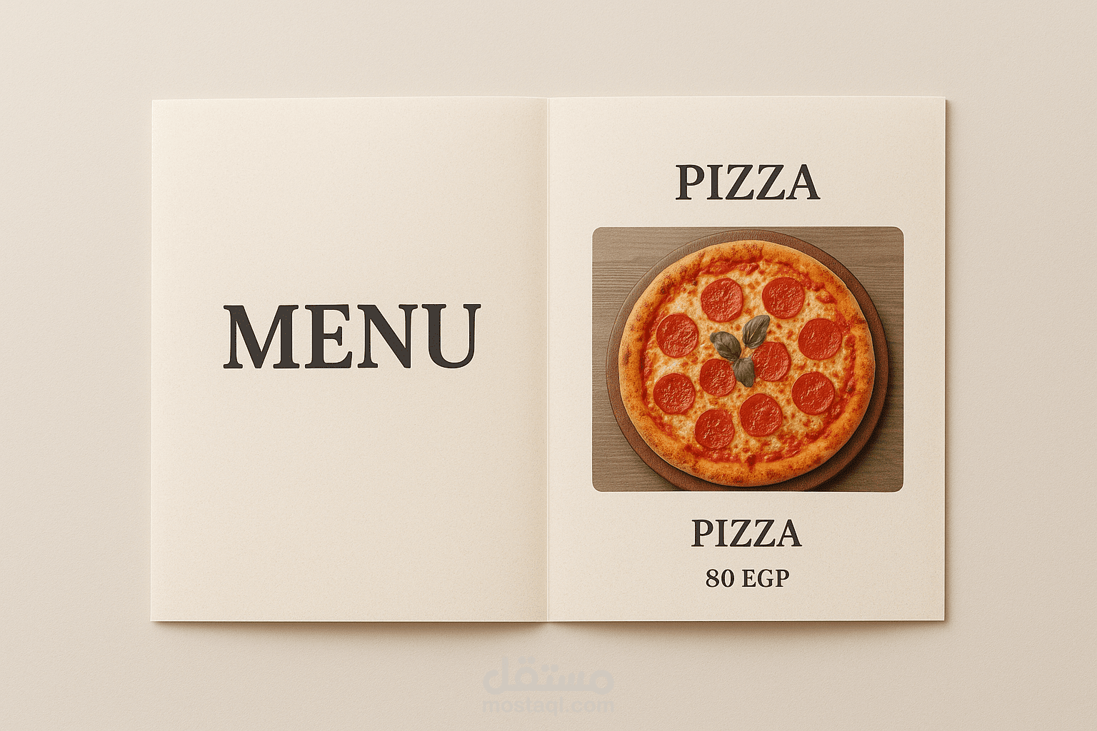 restaurant menus