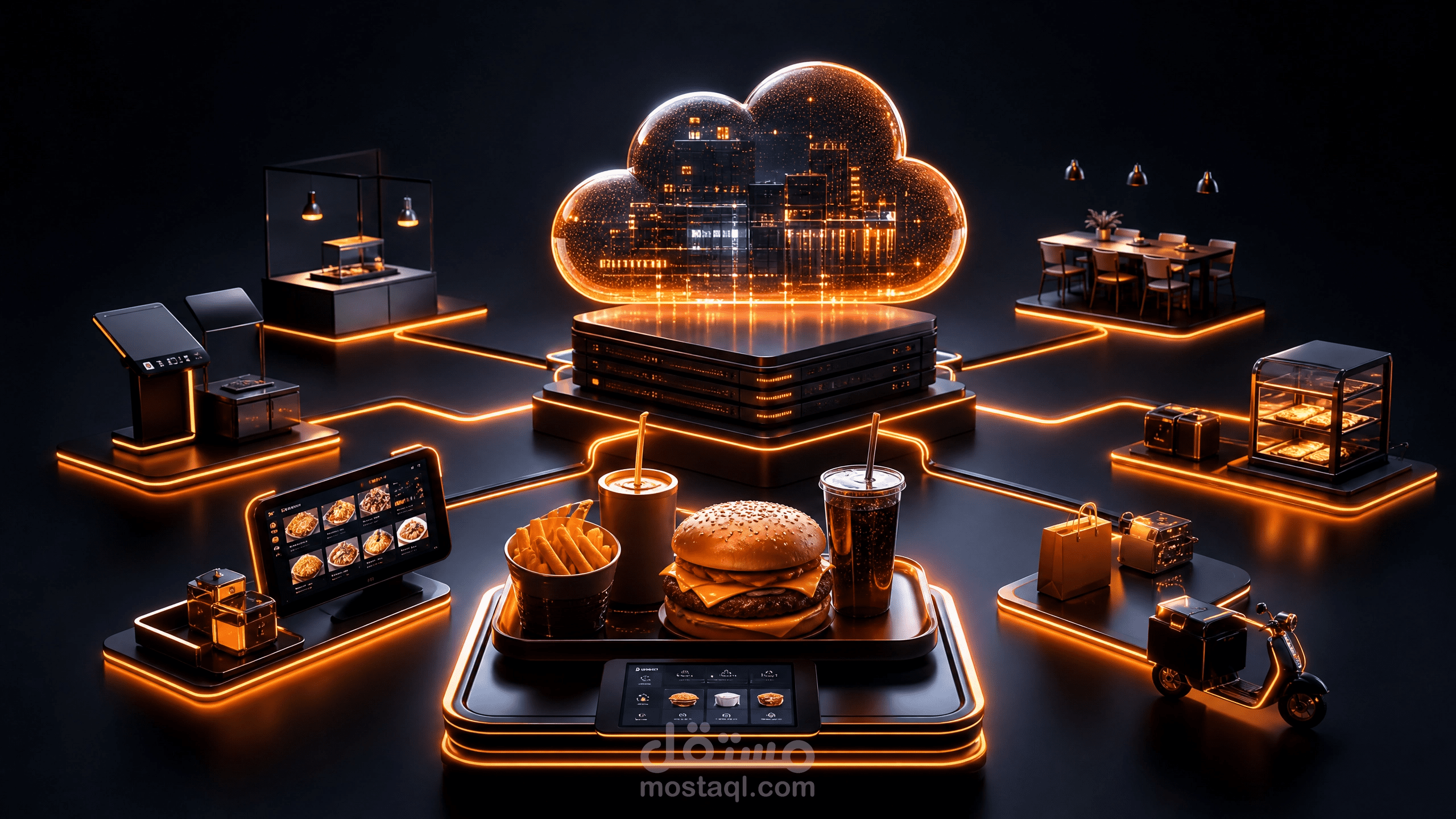 Snabbfood-food delivery platform