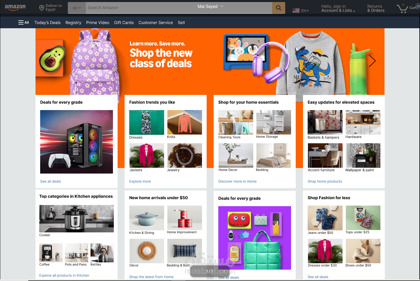 Amazon Redesign