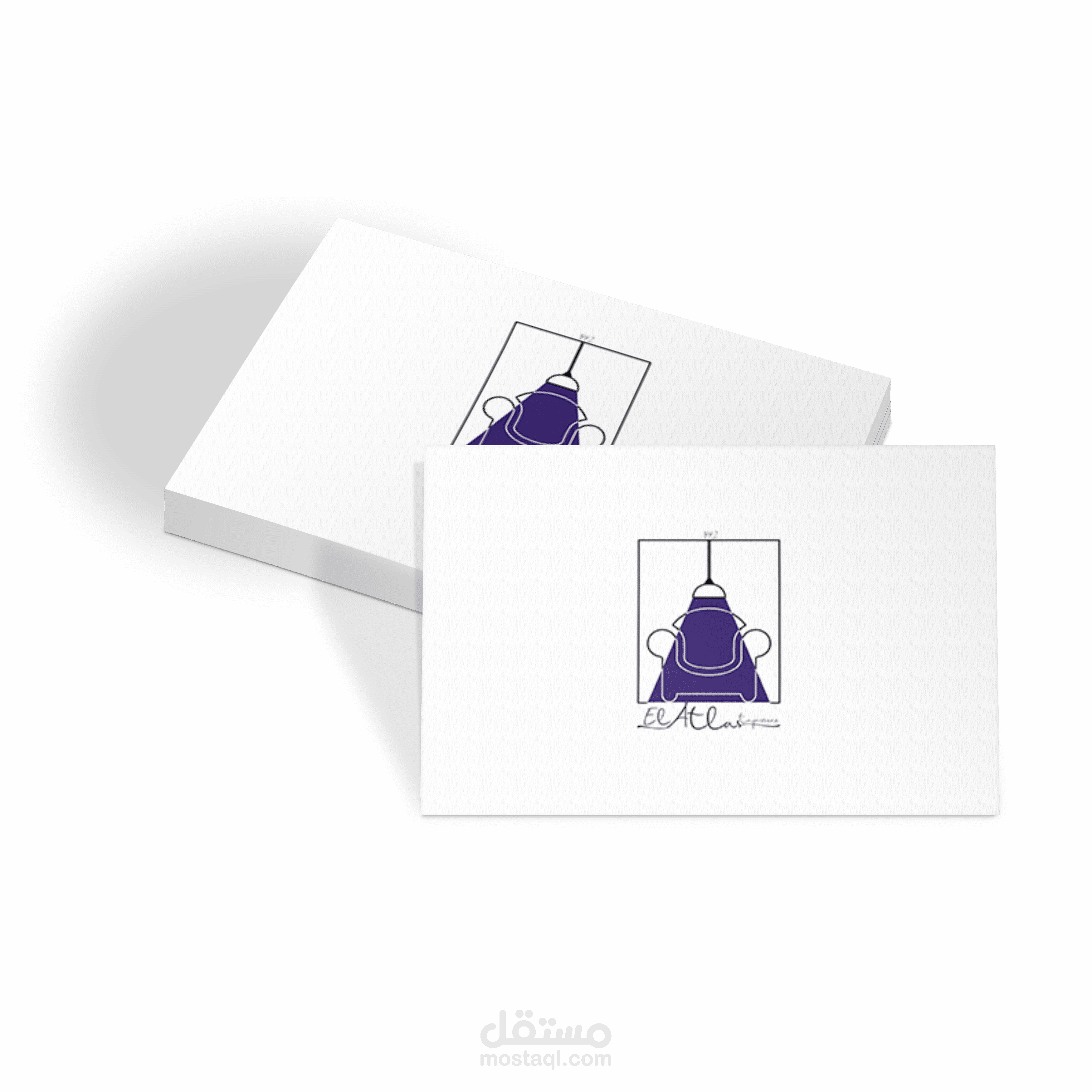 شعار متجر متخصص في التنجيد