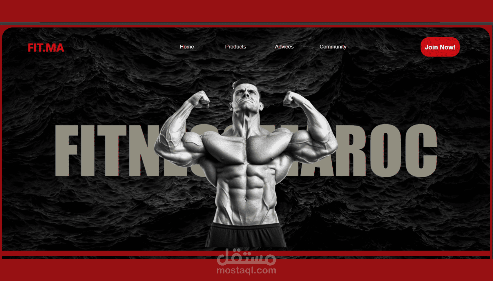 تصميم وتطوير واجهة ويب تفاعلية باستخدام HTML, CSS, JS