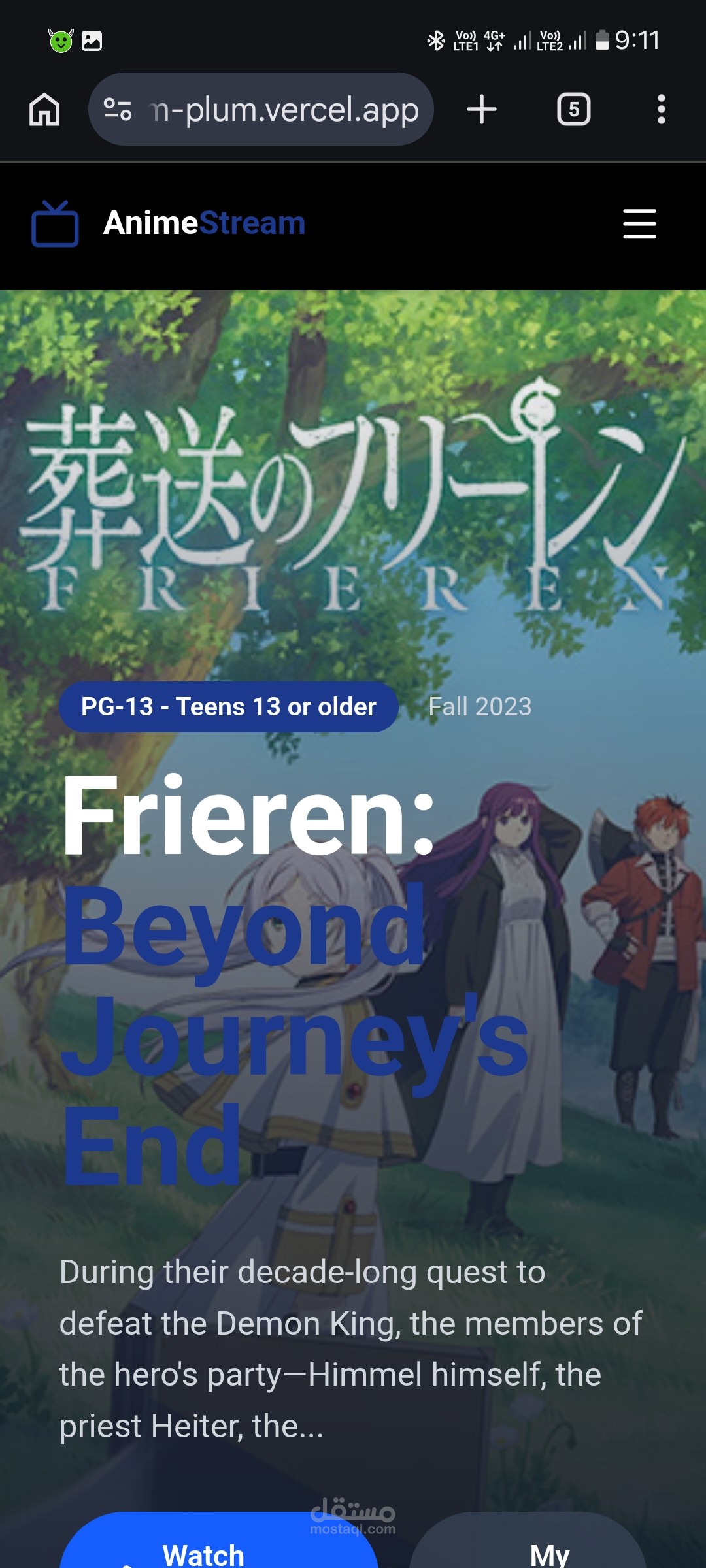Anime site
