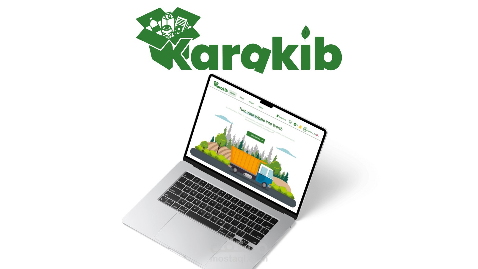 موقع Karakib – منصة إعادة التدوير