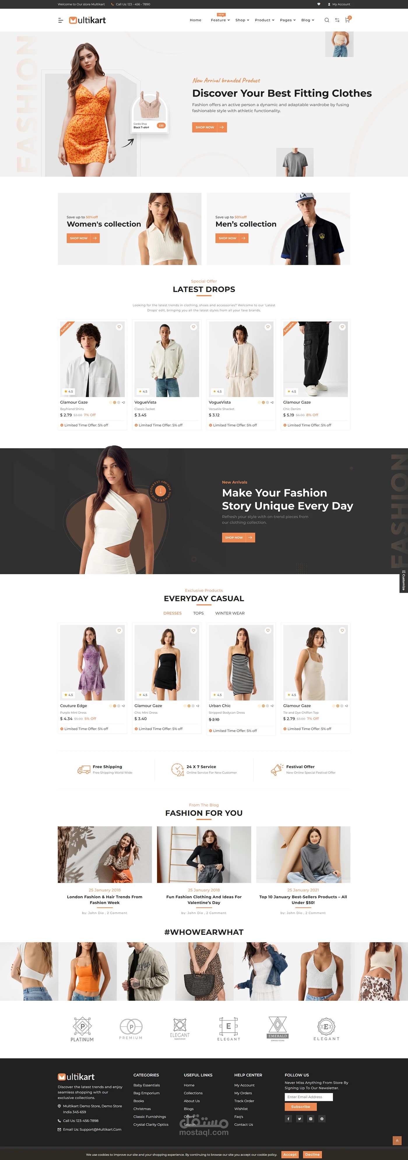 MultiKart Angular 19 + Nest JS + MongoDB