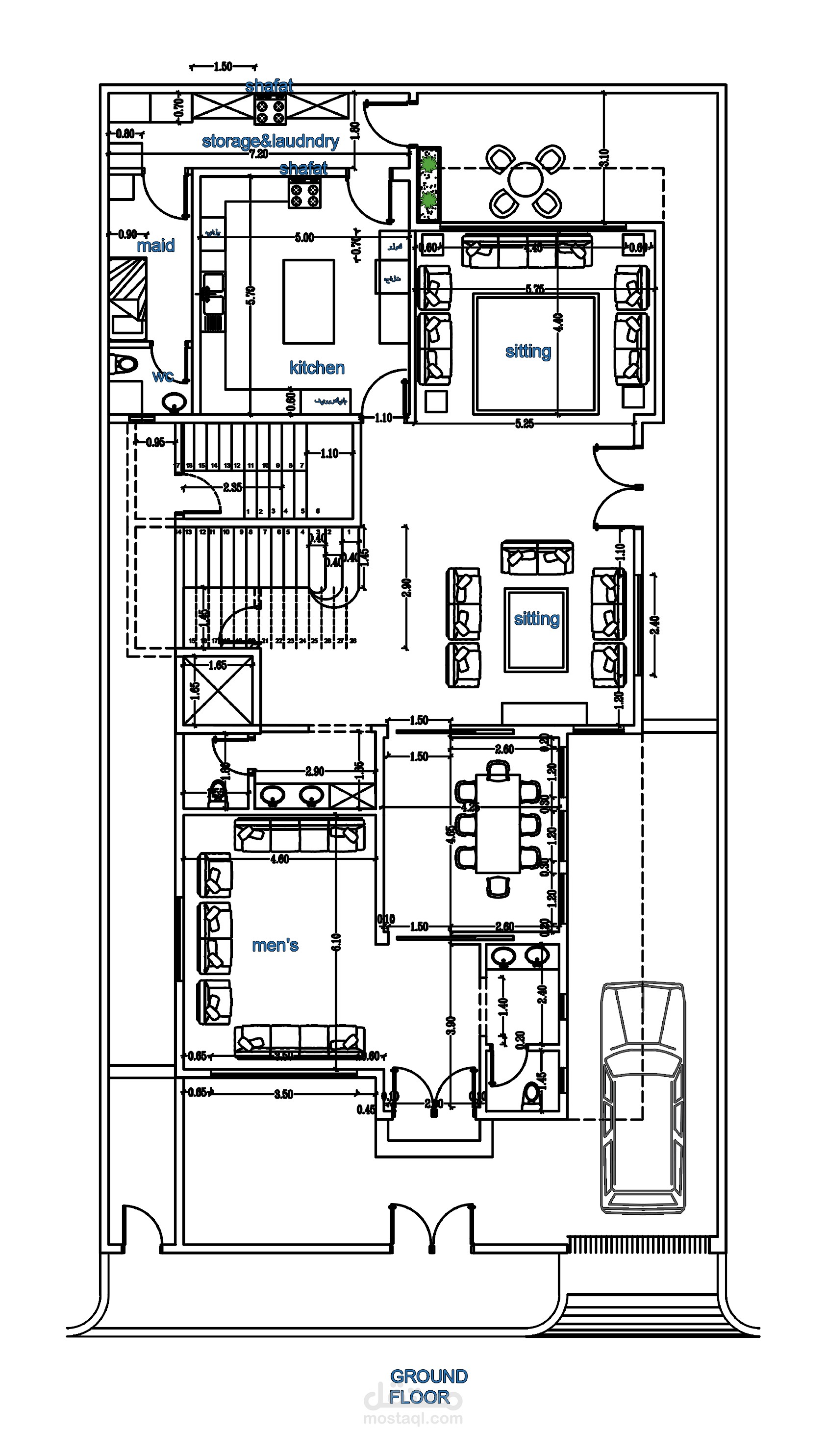 تصميم مخطط لفيلا