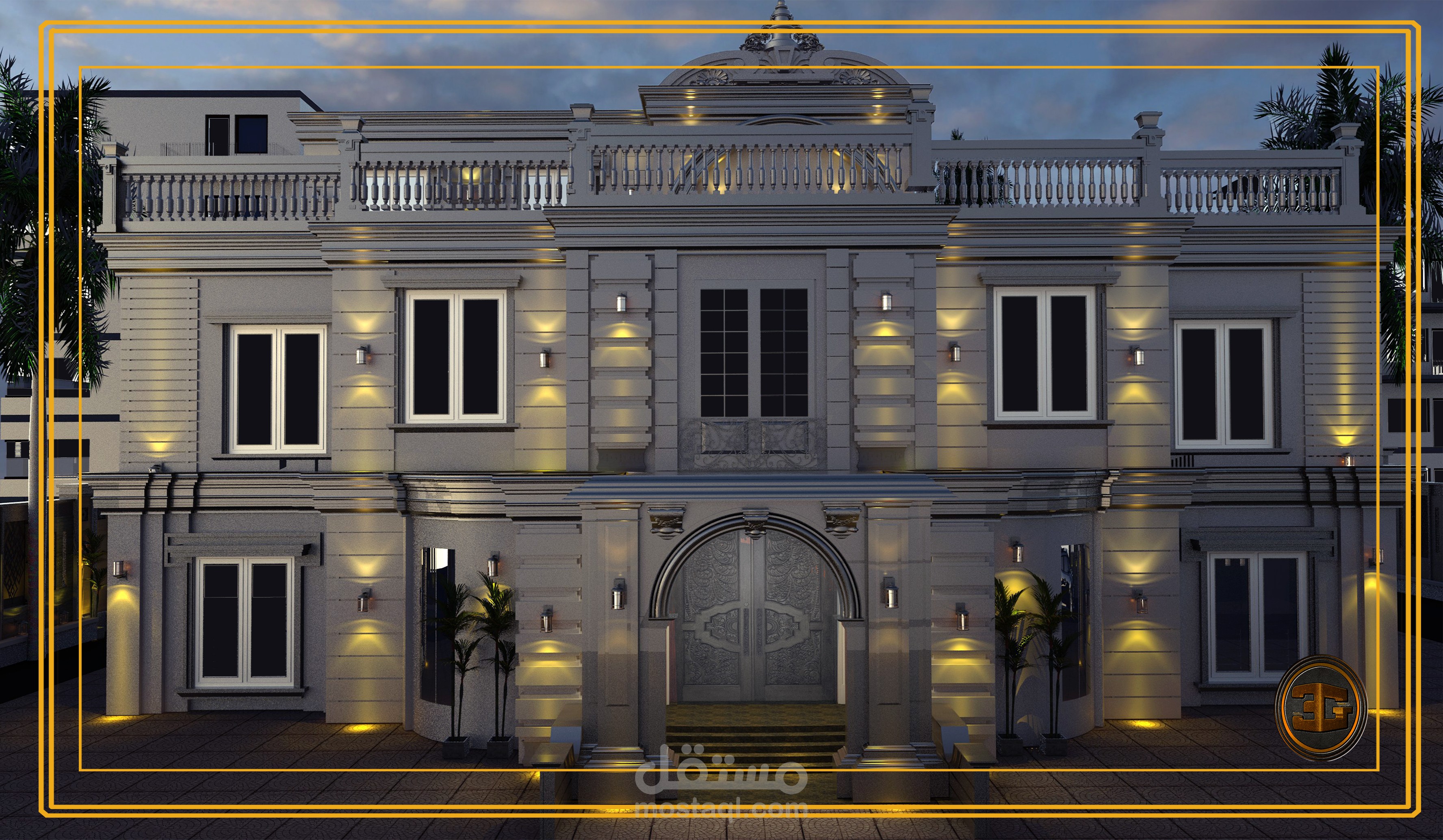 تصميم خارجى لواجهات كلاسيك