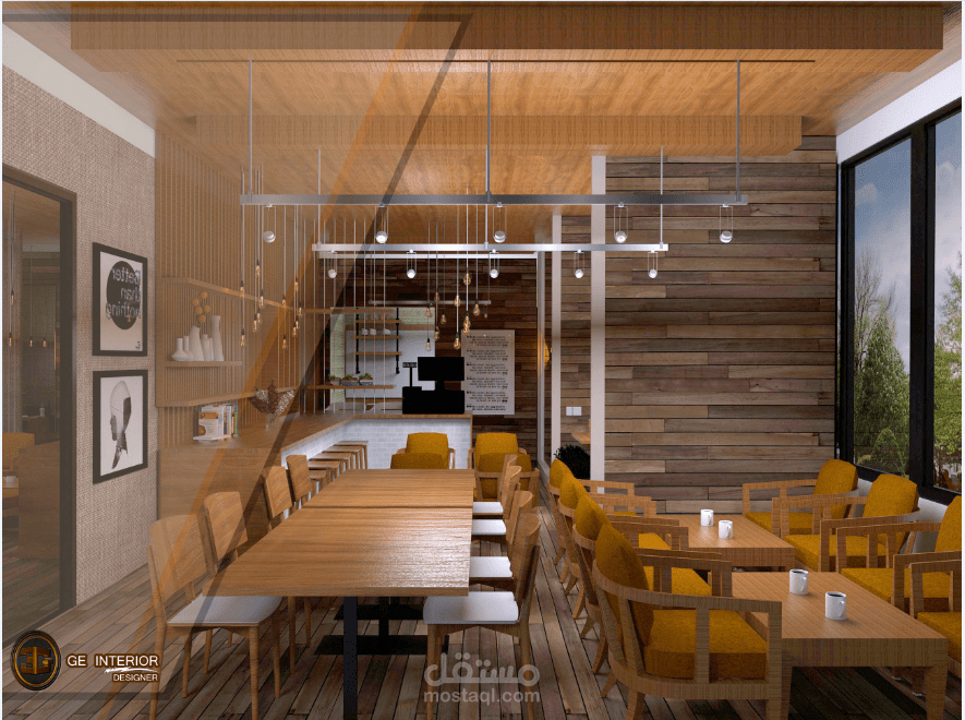 تصميم مطعم بنادى (دبى)