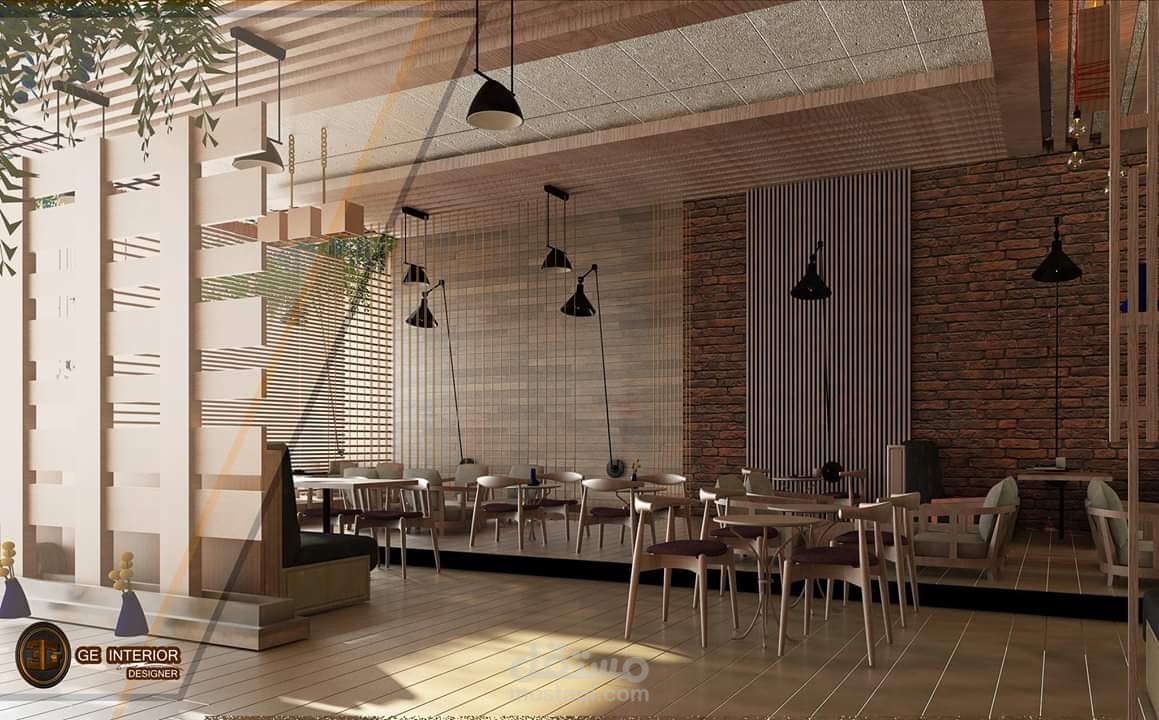 تصميم  مطعم وكافى (السعودية)